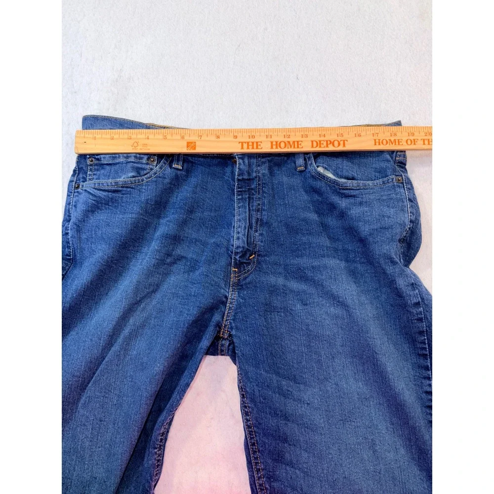 Levis 541 Athletic Taper Mens Jeans Blue Medium Wash 38x32 Denim Pants